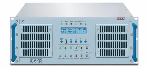Transmisor FM RVR Modelo PJ5000U-K 5000W - DBTC  Digital Broadcasting &  Telecommunications Colombia
